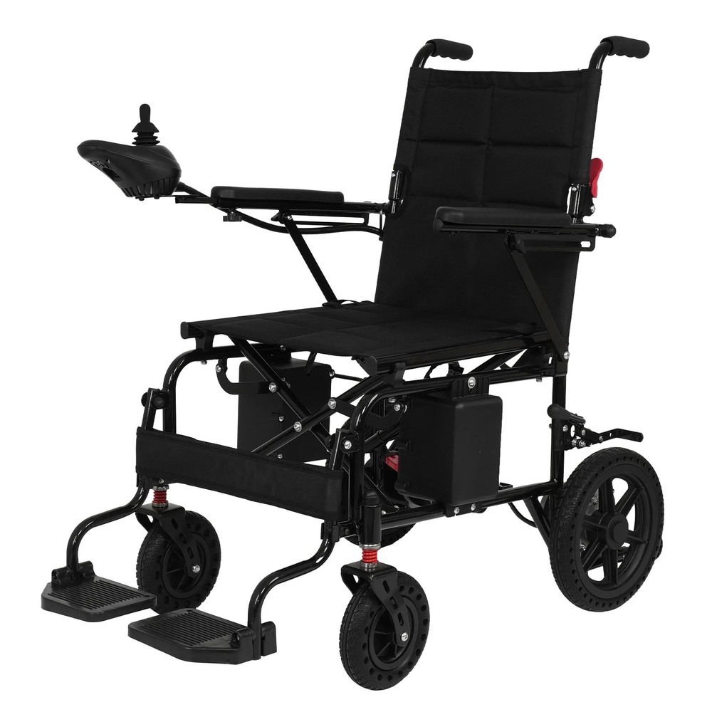 Lightweight Foldable Electric Power Mobility Wheelchair All Terrain Wheel Chairs