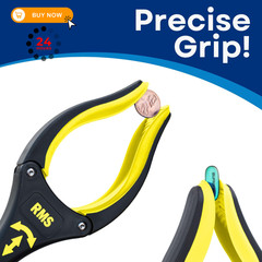 RMS 2-Pack 32 Inch Extra Long Grabber Reacher 34 (Pack of 2), Yellow
