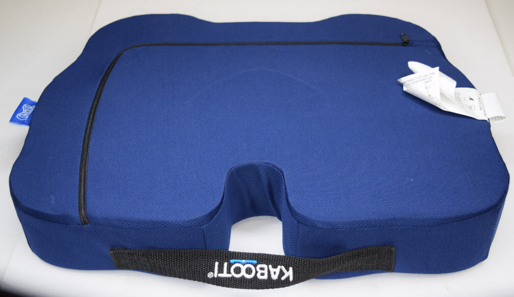 CONTOUR KABOOTI Comfort Ring with Blue Cover, 17-1/2″ x 13-1/2″ x 3-1/4″