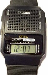 HUMAN VOICE clear English Spanish Russian TALKING ALARM WATCH for Blind Elderly