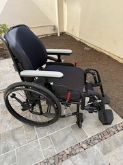 Future Mobility Products Galaxy Lite Manual Wheelchair Foldable Black Aluminum