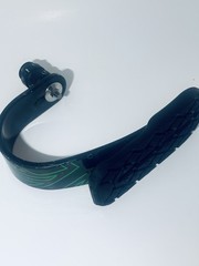 Blatchford Carbon Fiber Prosthetic Foot/Ankle Component Black/Green