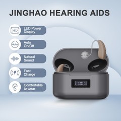 JINGHAO Digital Hearing Amplifier Rechargable Behind Ear Sound Enhancer Device