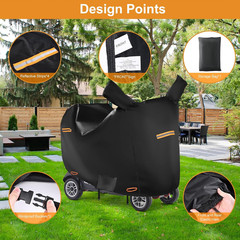 Mobility Scooter Cover Waterproof Accessories,420D Oxford Heavy Duty Electric