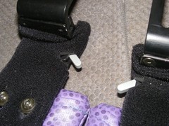 SUNRISE QUICKIE IRIS& MORE TILT WHEELCHAIR ADJUST SIDE SUPPORTS W/MOUNT HARDWARE