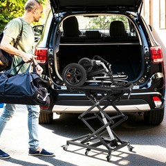 25lbs Portable Electric Wheelchair/Mobility Sctooer Lift for Cars,Support 110lbs