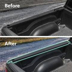 Truck Bed Side Rail Caps for Dodge Ram 1500, 5.7ft Bedrails Protectors with