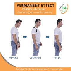 Posture Corrector-Back Brace for Men Women Upper Spine Support Pain Relief Comfy