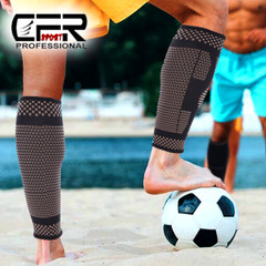Copper Calf Support Brace Shin Splint Compression Sleeve Leg Wrap Pain Men Women