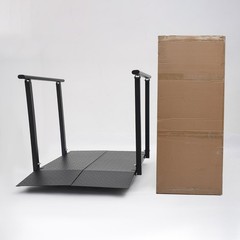 Wheelchair Ramp with Handrails Access Ramp for Home Steps Doorways Curbs Stairs