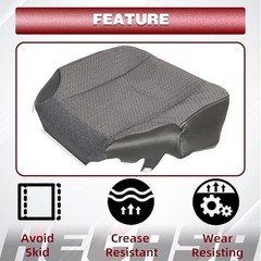 Seat Cover Driver Side Bottom Compatible with 2003-2007 Chevy Silverado 1500