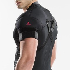 Double Shoulder Strap Wrap for Compression & Support – Ideal for Sports Recovery