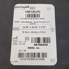 ROHO Permobil 1R910LPS Quad Low Profile Cushion Fits:(15.5″-17.25″)x(17.25″x19″)