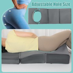 Adjustable Size BBL Pillow After Surgery for Sleeping,High Density Foam Foldable