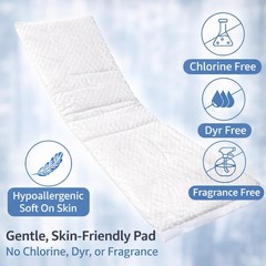 Vakly Postpartum Pads 6″ x 17″ (40 Pack) – Large Super Absorbent Maternity Pa…