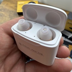 Audien Atom Pro OTC Hearing Aids Rechargeable Wireless Pair Charging Case Lot -3
