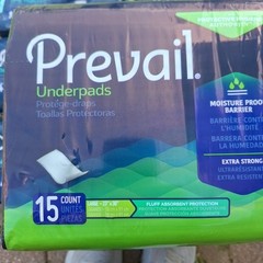Prevail Disposable Underpads Large 23” x 36″ Extra Strong – 15 Count New