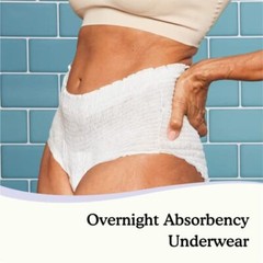 Because Unisex Premium Overnight Plus Pull Up Underwear – Extremely Absorbent…