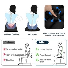 Inflatable Seat Cushion Portable Travel Seat Cushion Self-Inflating Pads Mat