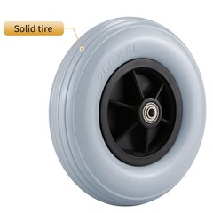 Pair of 8″ x 2″ (200×50) Caster Wheels for Electric/Power Wheelchair – 8 inch…