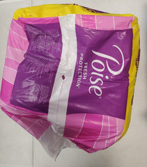 64 Count: Poise Women’s Incontinence Pads *#5 Max Absorbency Long* (B1P6a-1034)