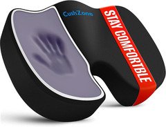 Seat Cushion – Memory Foam Office Chair Cushion for Sciatica, Tailbone & Back Pa