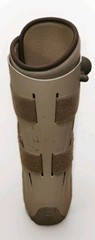 Breg Genesis Mid-Calf Full Shell Walking Boot, Orthopedic Walker Boot Medium