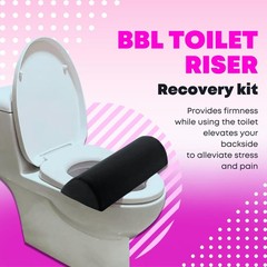 BBL Pillow Seat Riser – Brazilian Butt Lift D-Shaped Seat Pillow After Surger…