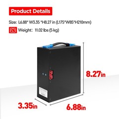 48V 10Ah/15Ah Lithium Battery for EPT40H EPT33H Electric Pallet Jack/ Wheelchair