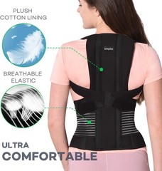 Omples Posture Corrector for Women and Men Thoracic Back Medium (Pack of 1)