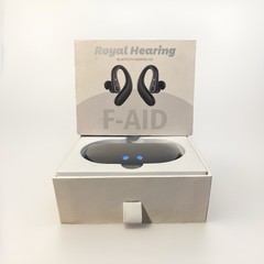 Royal Hearing Rechargeable Wireless Hearing Black