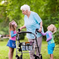 Wheelchair Side Bag with Cup Holder, Stretchable Walker and Wheelchair Pouch,…