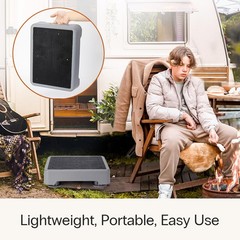 StrongTek 5.7″ Adjustable Step Stool, Non-Slip One Step Platform for Adults &…