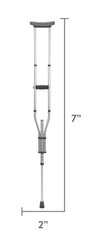 Equate Universal Crutches for Youth & Adult – Adjustable – IN BOX