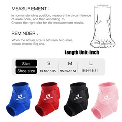 Strong Ankle Support Ankle Compression Sleeve Ankle Brace Strap Sprain Recovery
