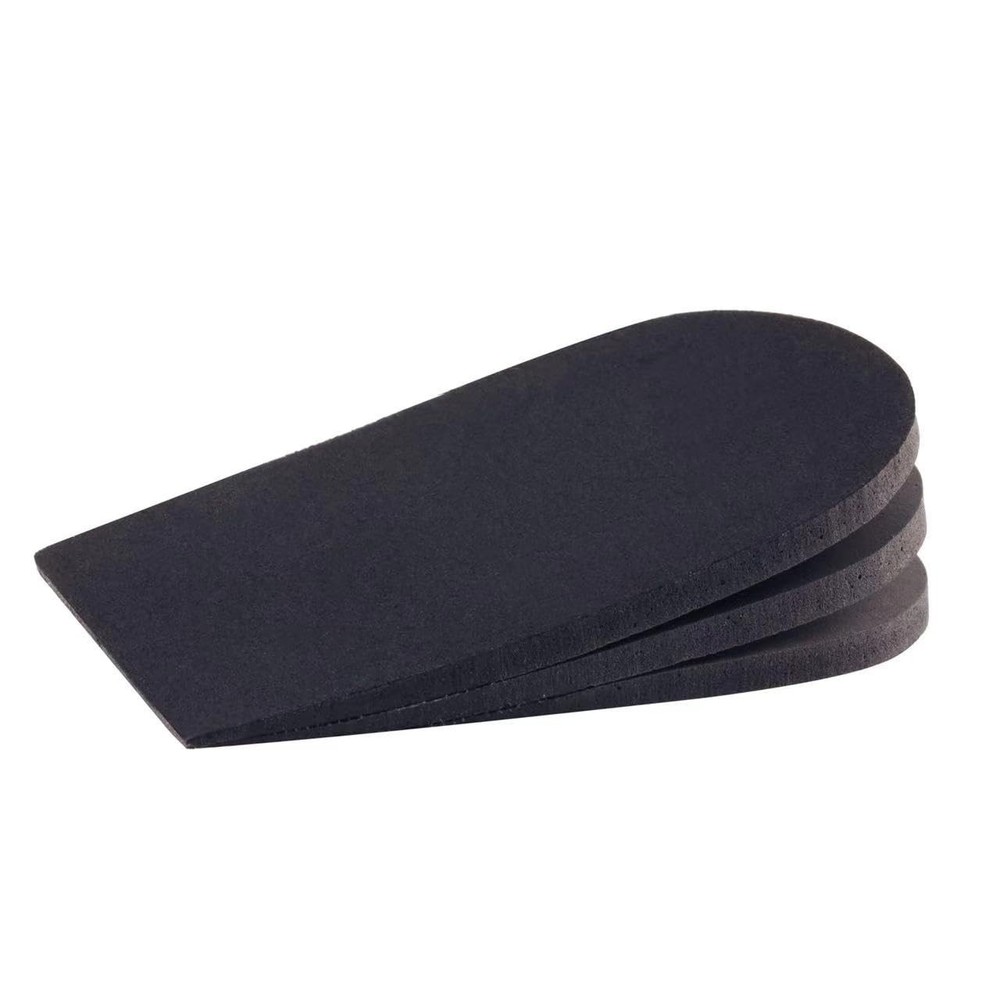 SIIHEA Adjustable Heel Lifts for Shoes, 1/4“ Medium (Single lift), Black