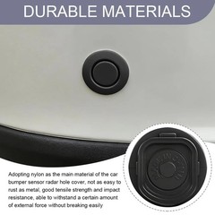 10PCS Car Bumper Sensor Hole Plugs, Automobile Front and Rear Bumper Radar Cover