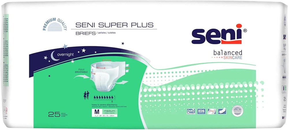 Seni Super Plus Adult Briefs