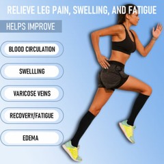3 Medias De Compression Para Mujer Calcetines Para La Circulacion 20-30 Mmhg