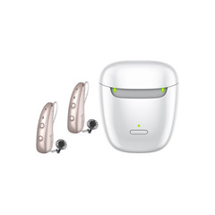 Signia Pure Charge & Go BCT 7 IX Rose Gold (Pair) with Portable Charger