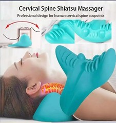 Neck Stretcher Cervical Traction Pillow Pain Relief Spine Alignment Device USA