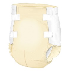 60 McKesson Ultra Heavy Absorbency Adult Disposable Brief Diapers XL Tab Closure