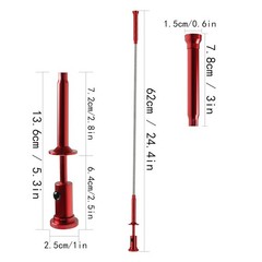 Flexible Claw Grabber Pickup Tool with Magnetic Bright LED Light,24.4In Long Mag
