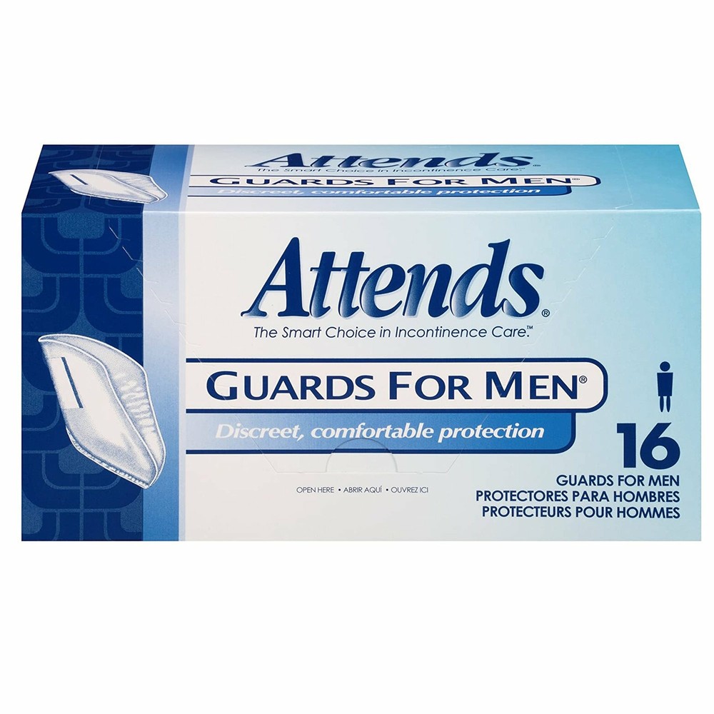 Attends Incontinent Pad 5.9 X 12-1/2 Inch Cup Shape 64 Ct