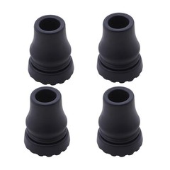4Pcs Cane Tips 3/4 Inch Heavy Duty Rubber Cane Tips Anti Slip TPR Replacement…