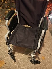 Health Line lightweight transport Folding wheelchair