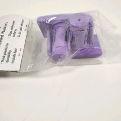 Purple Walker Ski Glides Universal 1 Pair Fits 7/8 – 1″ Shaft Brand New Sealed
