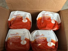 Tranquility Slimline Incontinence Brief S Full Fit 2120 Heavy 40 Ct (4 pk of 10)
