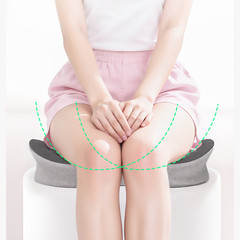 Memory Foam Seat Cushion with Back Support, Orthopedic Tailbone Pain Relief Cush