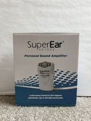 BRAND NEW SEALED SE7500 SuperEar plus Personal Sound Amplifier with Headphones